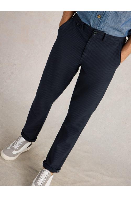 White Stuff Pinstripe Chino Trouser in NAVY MULTI Art. WS441547