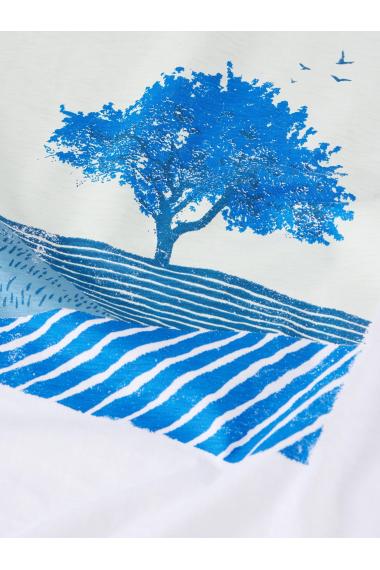 White Stuff Indigo Tree Graphic Tee in IVORY PR Art. WS441575