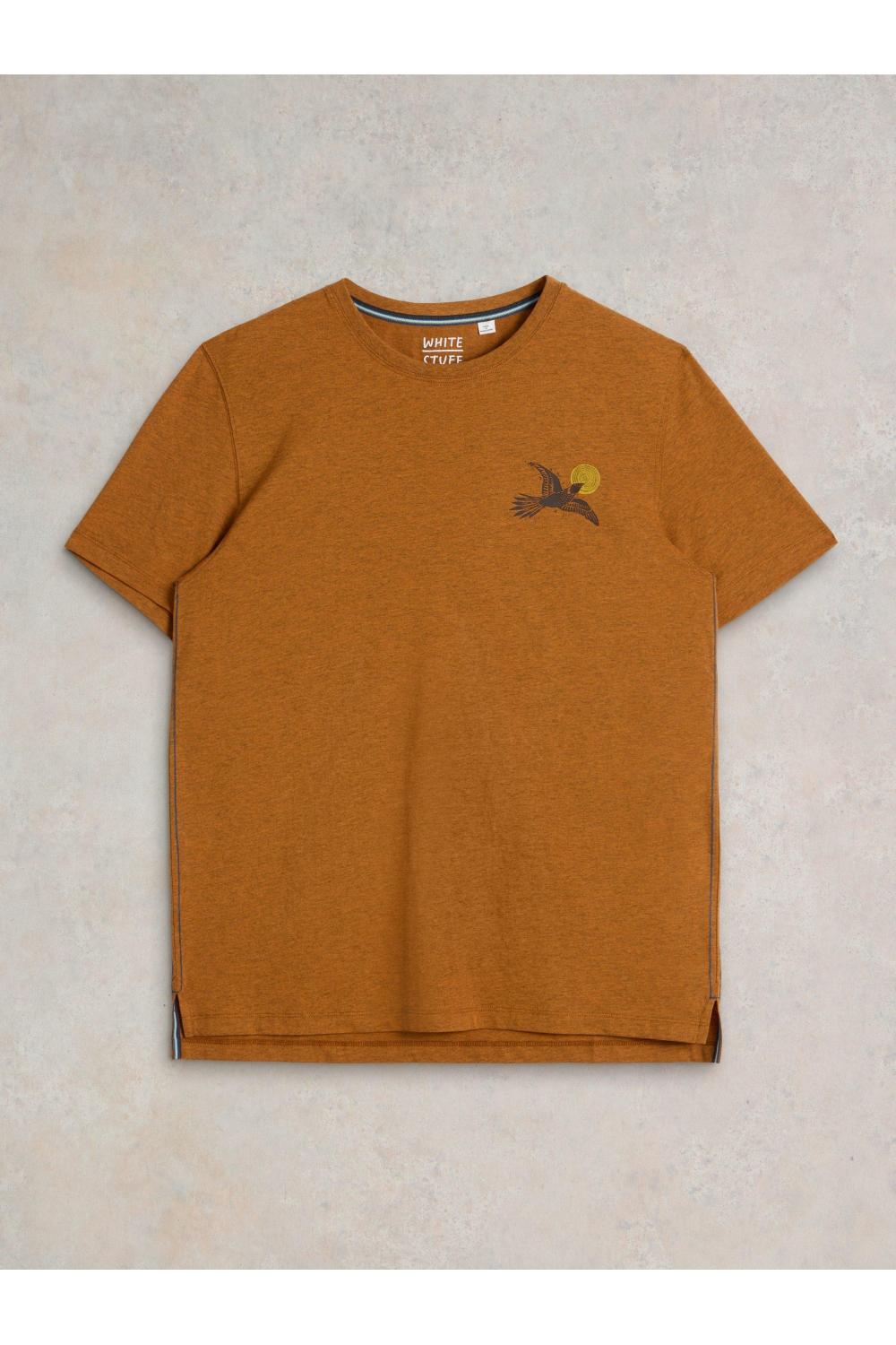 White Stuff Hawk Graphic Tee in ORANGE PR Art. WS441578