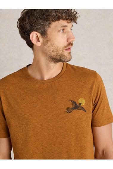 White Stuff Hawk Graphic Tee in ORANGE PR Art. WS441578