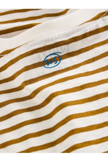 White Stuff Abersoch Stripe SS Tee in NAT MLT Art. WS441586