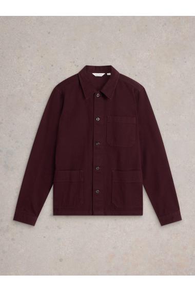 White Stuff Kynman Workwear Jacket in DK PLUM Art. WS441601