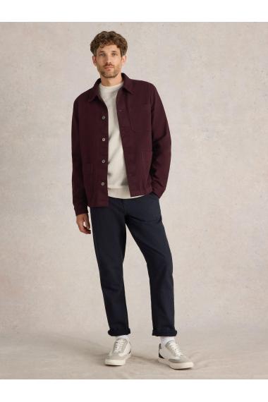 White Stuff Kynman Workwear Jacket in DK PLUM Art. WS441601