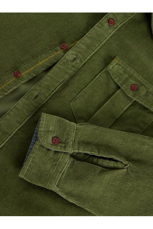 White Stuff Griffin Cord Shirt in MID GREEN Art. WS441602