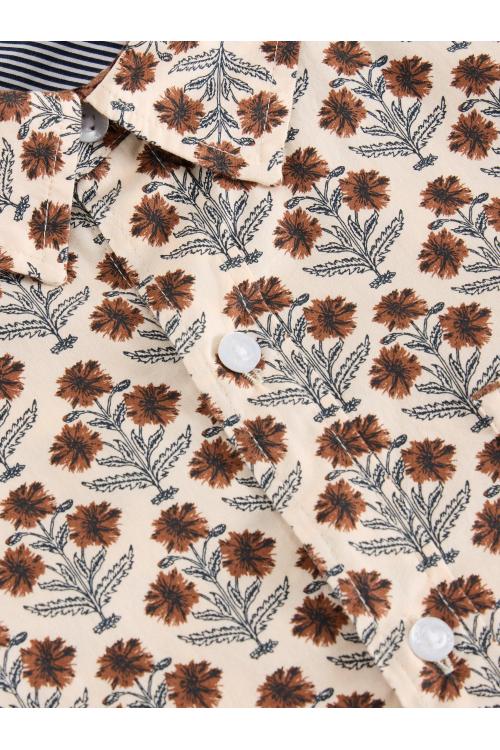 White Stuff Large Dandelion Printed Shirt in NAT MLT Art. WS441606