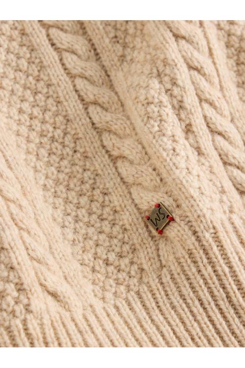 White Stuff Cable Fairisle Crew Neck in NAT MLT Art. WS441649