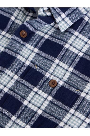 White Stuff Wallace Brushed Check Shirt in NAVY MULTI Art. WS441657