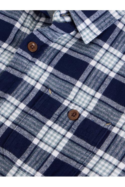 White Stuff Wallace Brushed Check Shirt in NAVY MULTI Art. WS441657