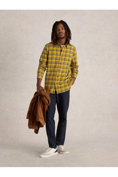 White Stuff Wallace Brushed Check Shirt in YELLOW MLT Art. WS441657