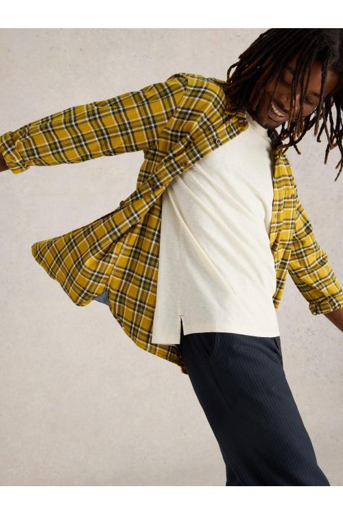 White Stuff Wallace Brushed Check Shirt in YELLOW MLT Art. WS441657