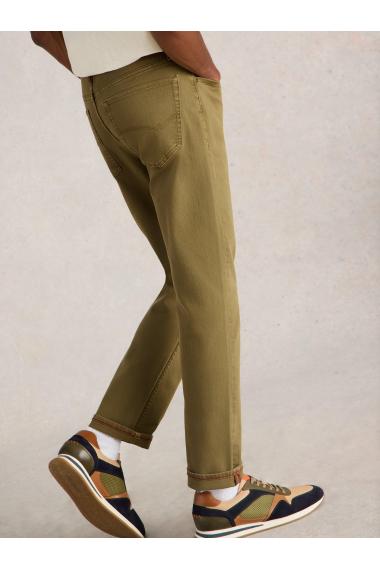 White Stuff Eastwood Garment Dye Jean in KHAKI GRN Art. WS441816