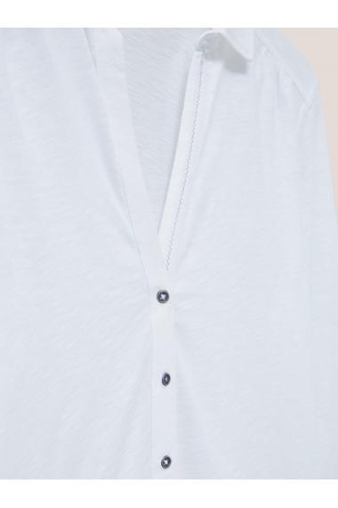 White Stuff ANNIE JERSEY SHIRT in BRIL WHITE Art. WS439572