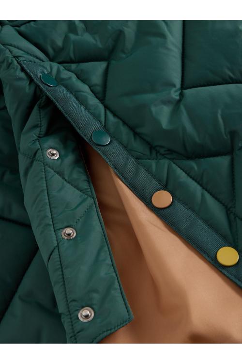 White Stuff Sloane Quilted Coat in DK GREEN Art. WS441401