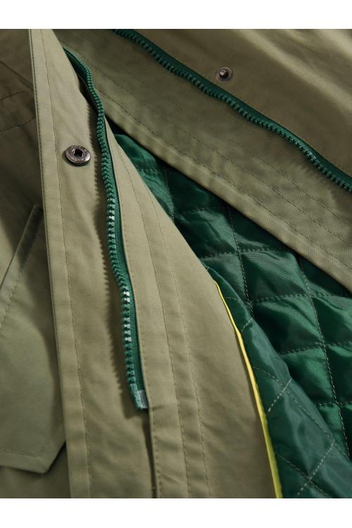 White Stuff Wren Waterproof Coat in MID GREEN Art. WS441408