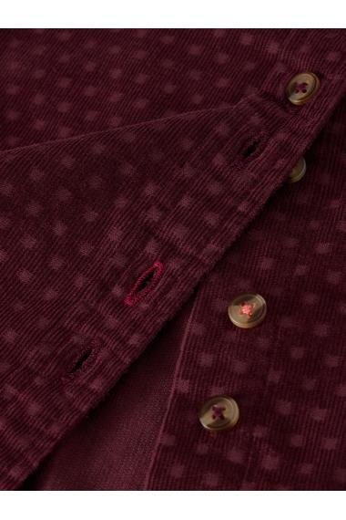 White Stuff Daria Cord Spot Shirt in MID PLUM Art. WS441446