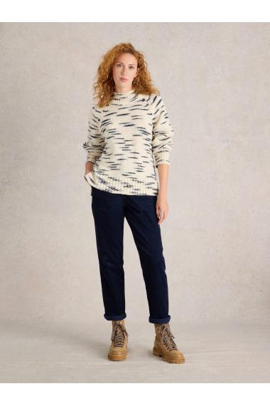 White Stuff Twister Cord Trouser in DARK NAVY Art. WS441489