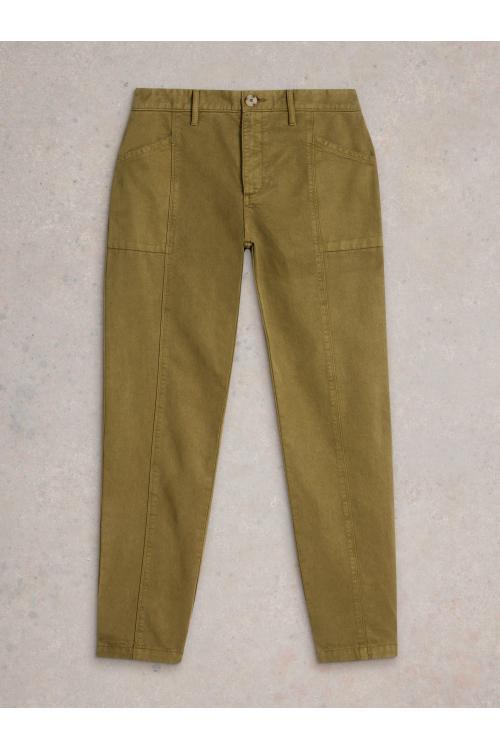 White Stuff Thea Trouser in KHAKI GRN Art. WS441492