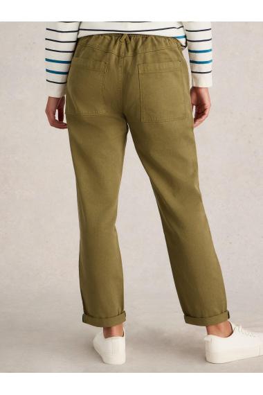 White Stuff Thea Trouser in KHAKI GRN Art. WS441492