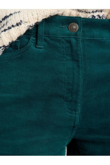 White Stuff Brooke Straight Cord Trouser in DK GREEN Art. WS441493