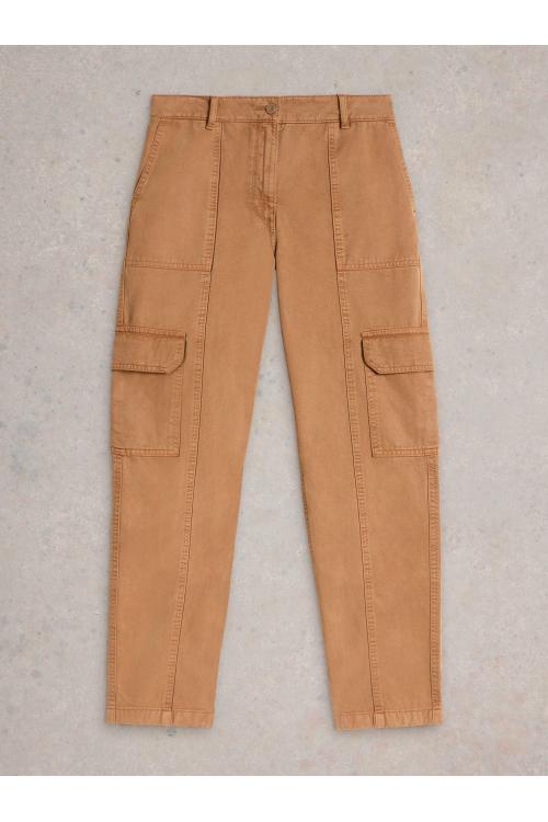 White Stuff Clover Cargo Trouser in MID TAN Art. WS441495