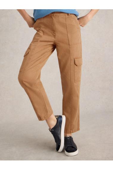 White Stuff Clover Cargo Trouser in MID TAN Art. WS441495