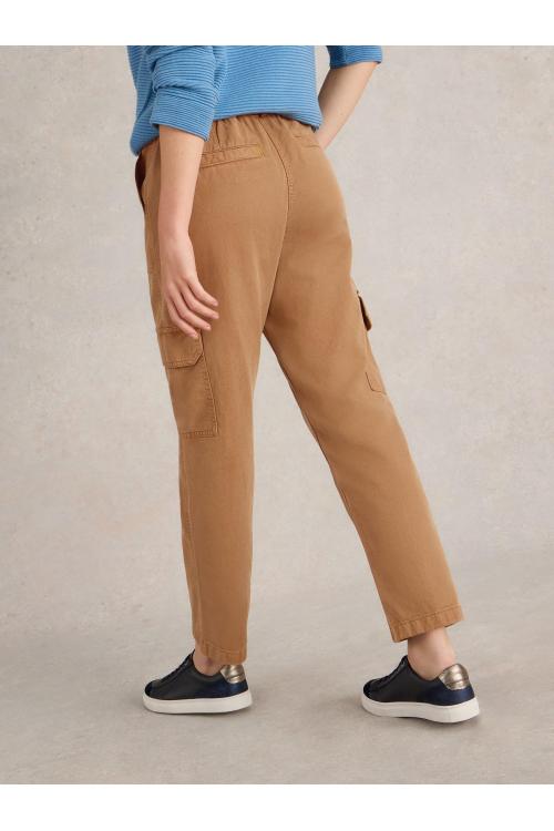 White Stuff Clover Cargo Trouser in MID TAN Art. WS441495