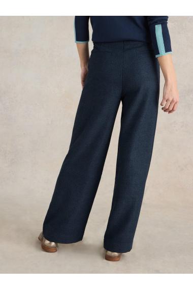 White Stuff Una Tweedy Wide Leg Trouser in NAVY MULTI Art. WS441497