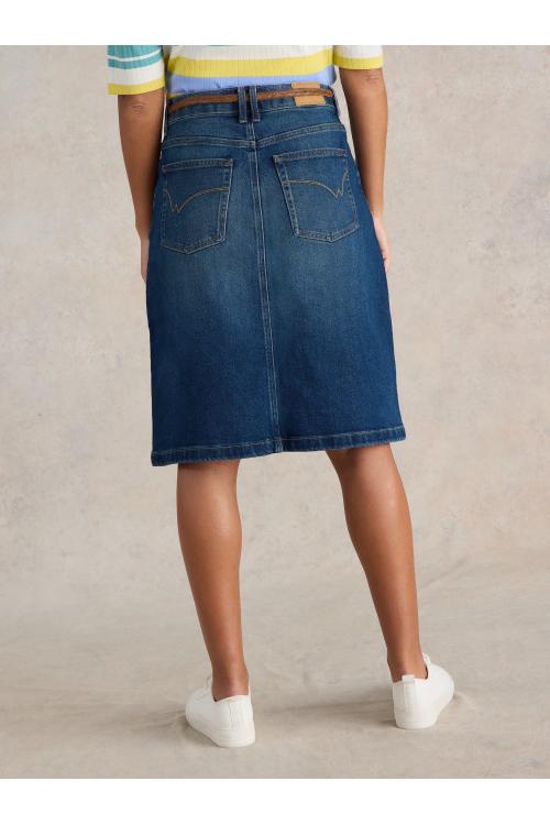 White Stuff Scarlett Denim Skirt in MID DENIM Art. WS441499
