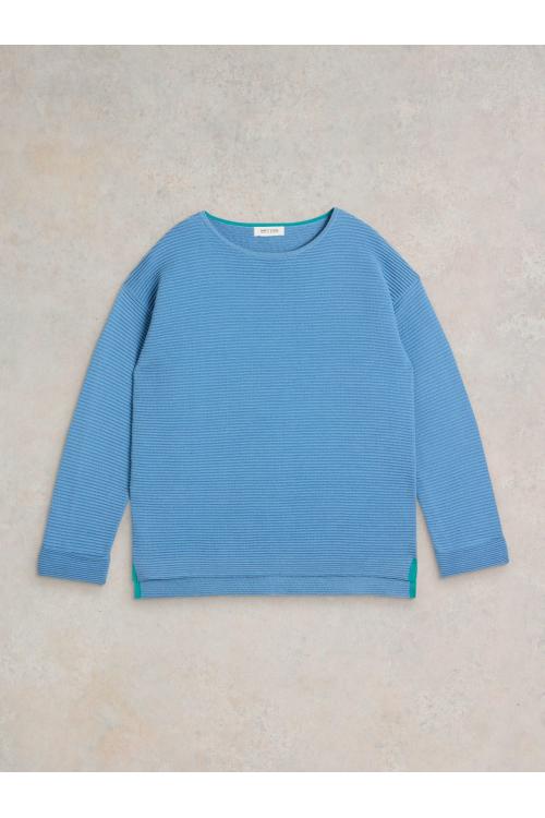 White Stuff JANA JUMPER in MID BLUE Art. WS441521