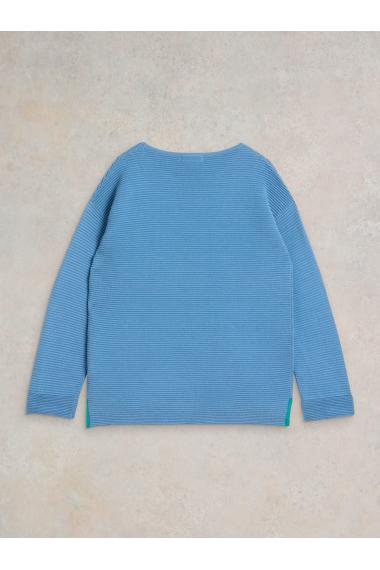 White Stuff JANA JUMPER in MID BLUE Art. WS441521