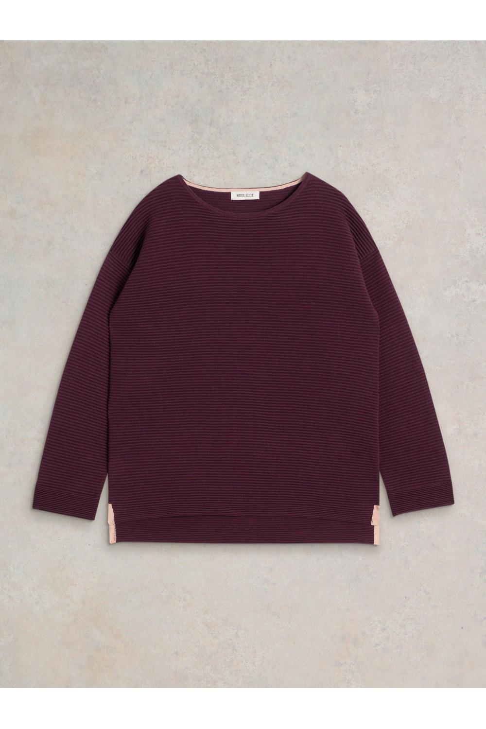 White Stuff JANA JUMPER in MID PLUM Art. WS441521