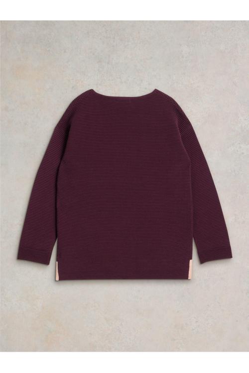 White Stuff JANA JUMPER in MID PLUM Art. WS441521