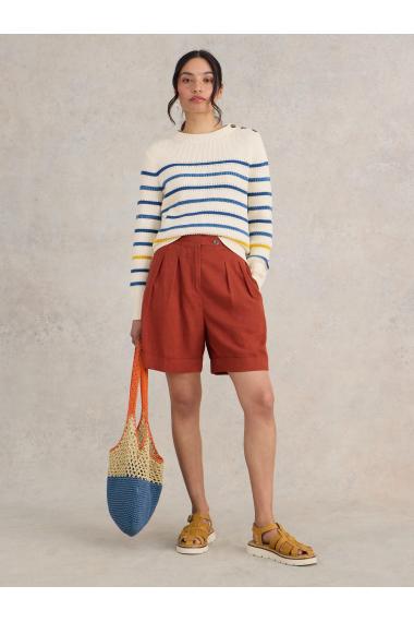 White Stuff ELLIE STRIPE JUMPER in NAT MLT Art. WS441522