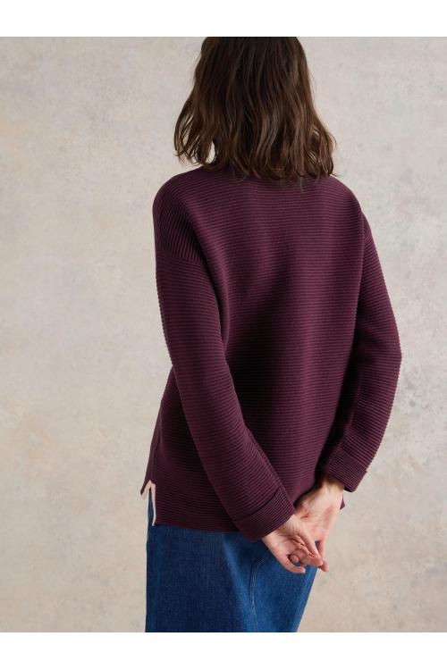 White Stuff JANA JUMPER in MID PLUM Art. WS441521