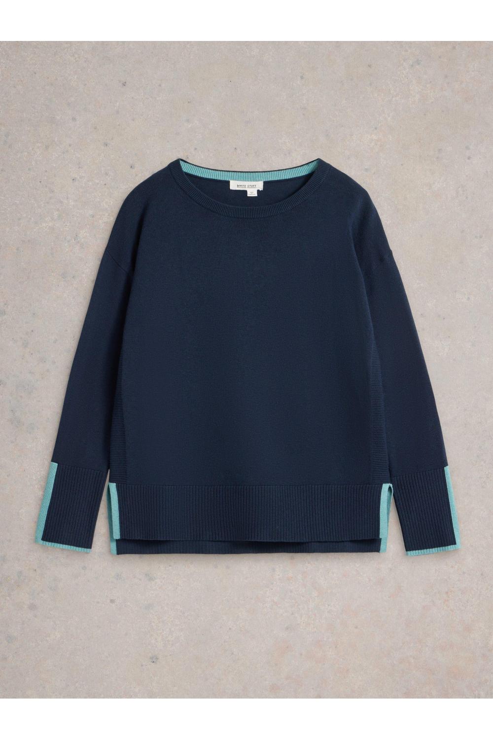 White Stuff OLIVE JUMPER in FR NAVY Art. WS441531