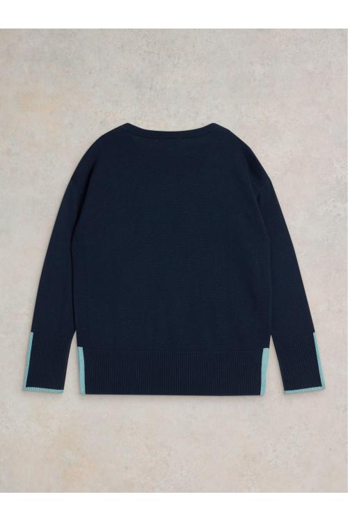 White Stuff OLIVE JUMPER in FR NAVY Art. WS441531