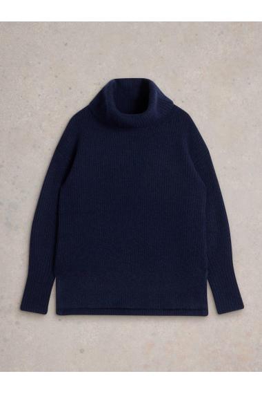 White Stuff LOVELY RIB JUMPER in FR NAVY Art. WS441584