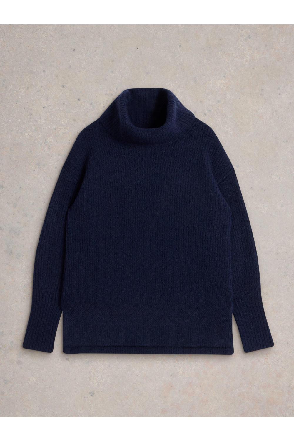 White Stuff LOVELY RIB JUMPER in FR NAVY Art. WS441584