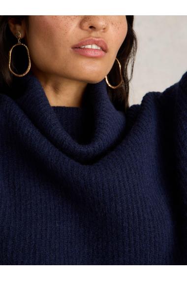 White Stuff LOVELY RIB JUMPER in FR NAVY Art. WS441584