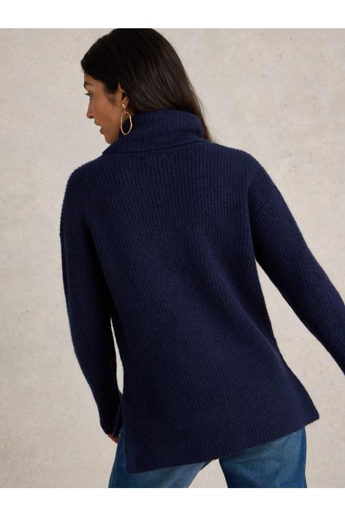 White Stuff LOVELY RIB JUMPER in FR NAVY Art. WS441584