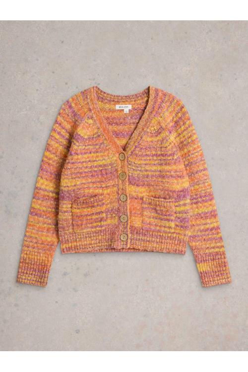White Stuff CINDY SPACE DYE CARDI in ORANGE MLT Art. WS441637