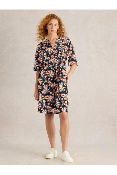 White Stuff Ash Shift Dress in NAVY PR Art. WS441668