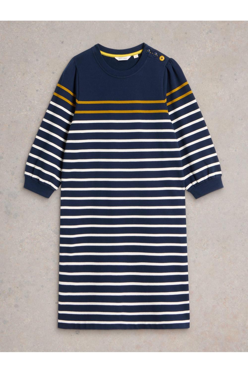 White Stuff Amy Stripe Dress in NAVY MULTI Art. WS441674