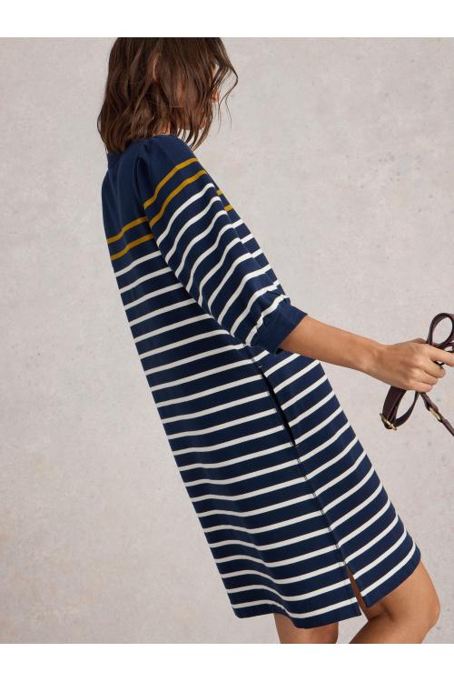 White Stuff Amy Stripe Dress in NAVY MULTI Art. WS441674