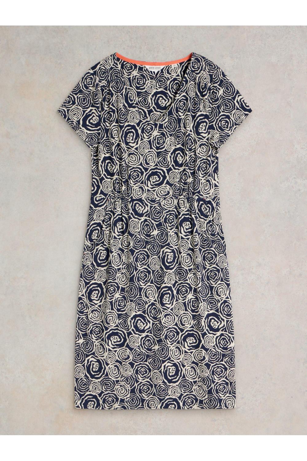 White Stuff Tallie Jersey Dress in NAVY PR Art. WS441690