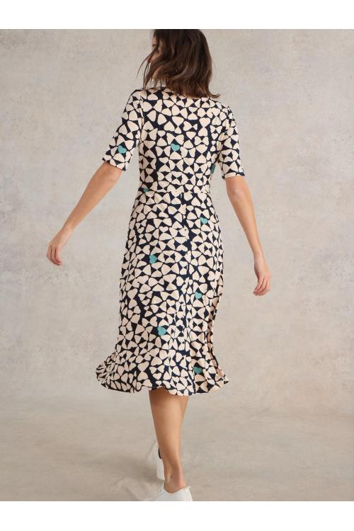 White Stuff Madeline Jersey Dress in NAVY PR Art. WS441688