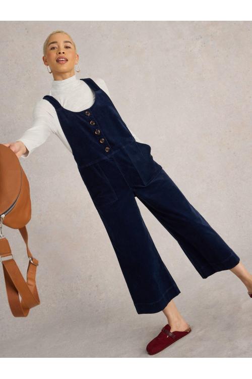 White Stuff Viola Cord Dungaree in DARK NAVY Art. WS441719