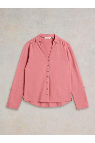 White Stuff ANNIE TEXTURED SHIRT in DUS PINK Art. WS441852