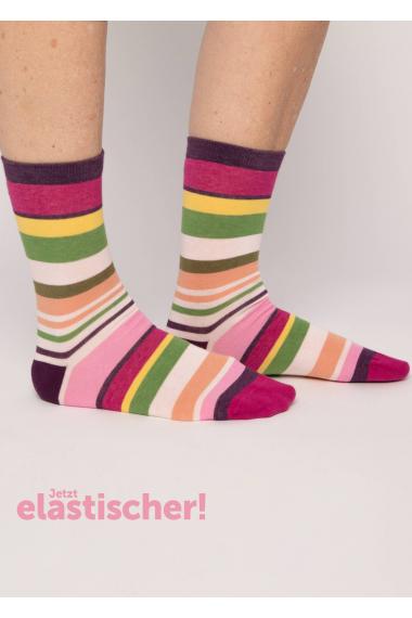 Blutsgeschwister Sensational Steps in summer stripes, 1 Paar Einheitsgröße