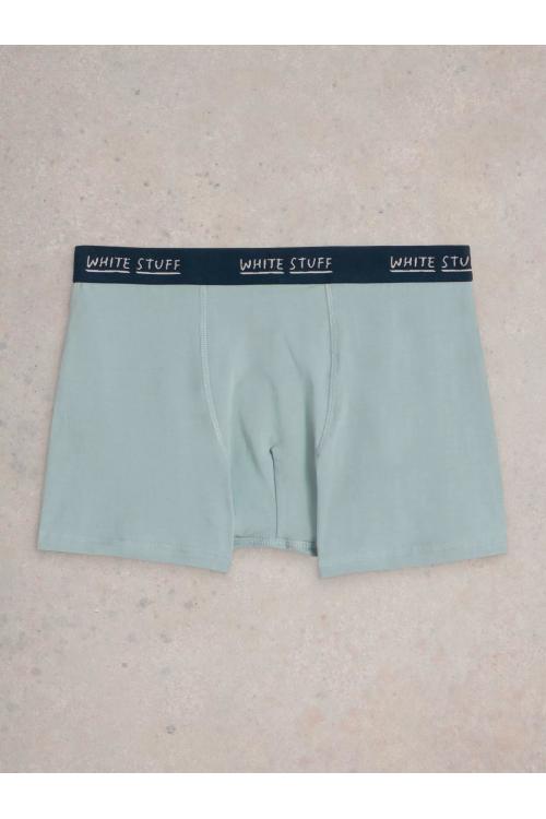 White Stuff 2pack Boxers - plain & stripe in BLUE MLT Art. WS436340